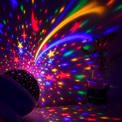 Veilleuse Bébé - StarlightSpinner™ - Violet - confortdebebe.com